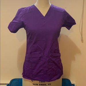 Purple scrubs! Pants & shirt.